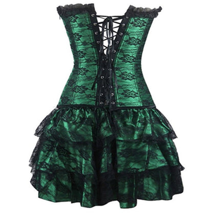 Funki Findz | Dresses | Women's Sweet Bustier Corset Dress Set