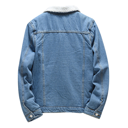 Funki Findz | Jackets | Men's Warm Denim and Sherpa Jackets