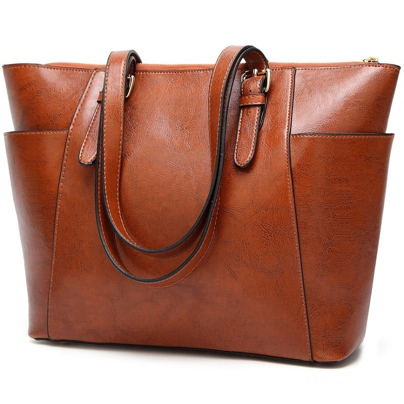 Funki Findz | Bags | Handbags | Women's Leather Tote Work Bag