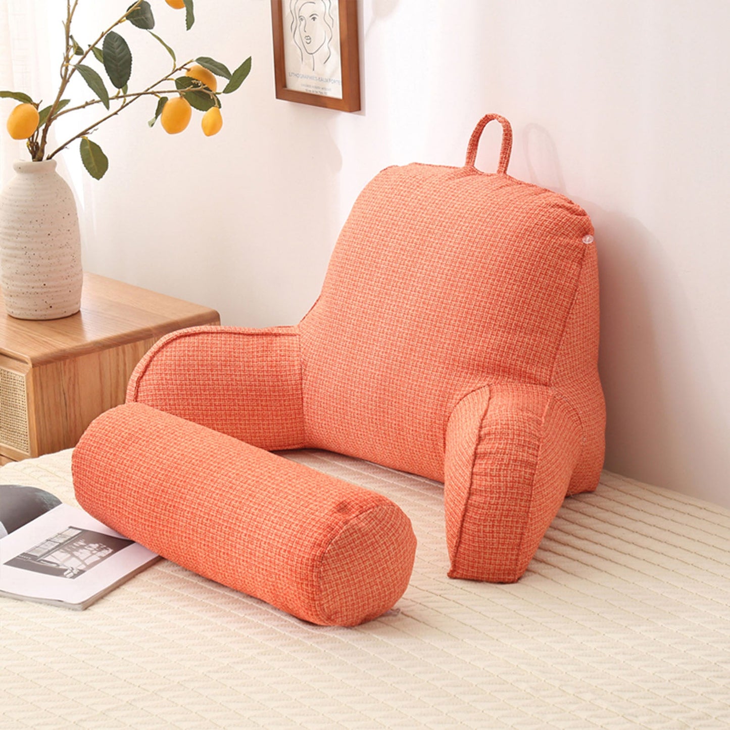 Funki Findz | Pillows | Armrest Reading Pillow | Detachable