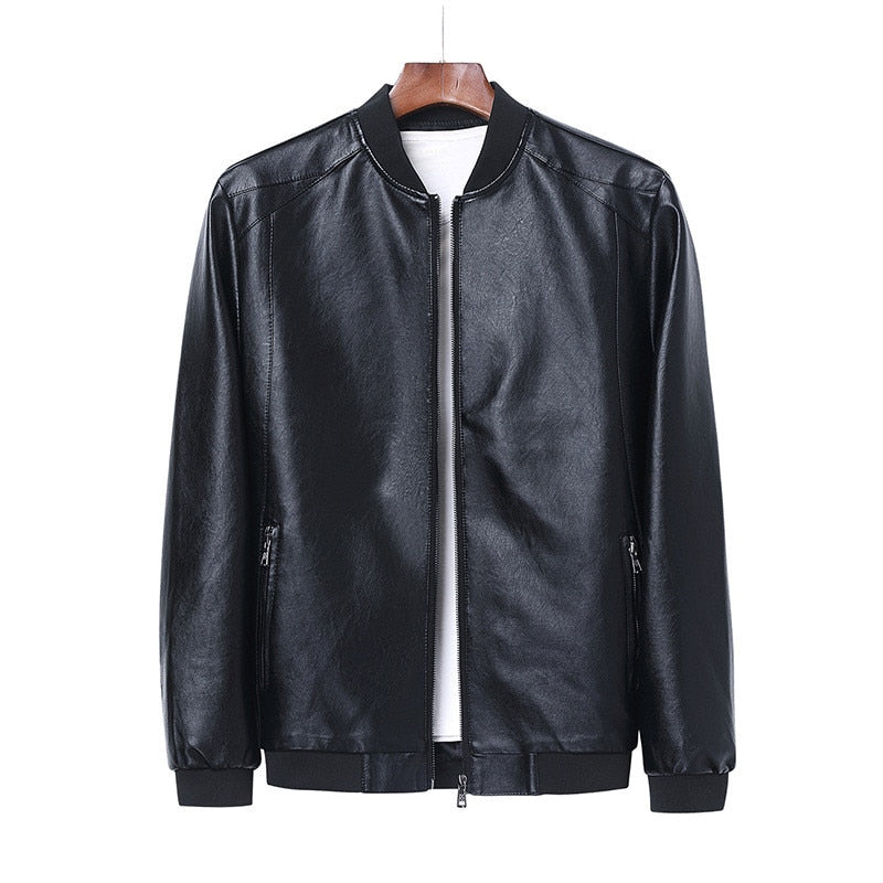 Funki Findz | Jackets | Men's Faux Leather Slim Fit Jacket