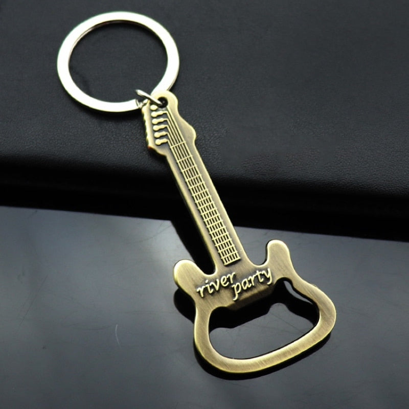 Funki Findz | Keychains | Novelty Guitar Violin Bottle Openers