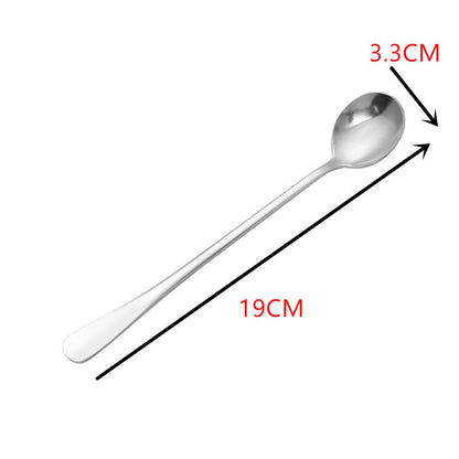 Funki Findz | Spoons | Stainless Steel Long Coffee Spoons 6Pcs