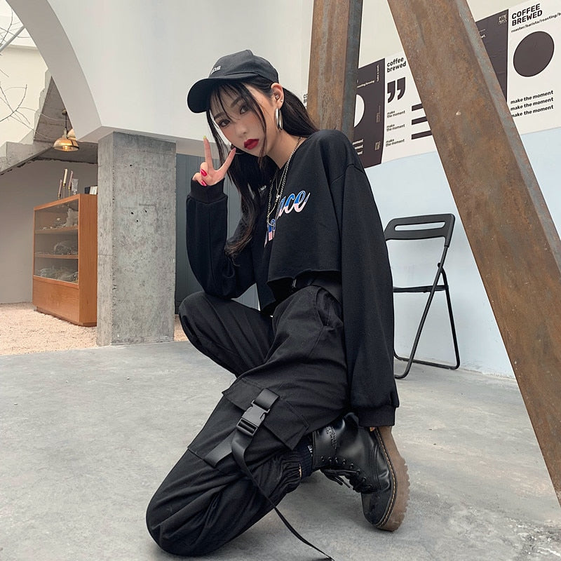 Funki Findz | Pants | Women's Big Pockets Loose Cargo Pant