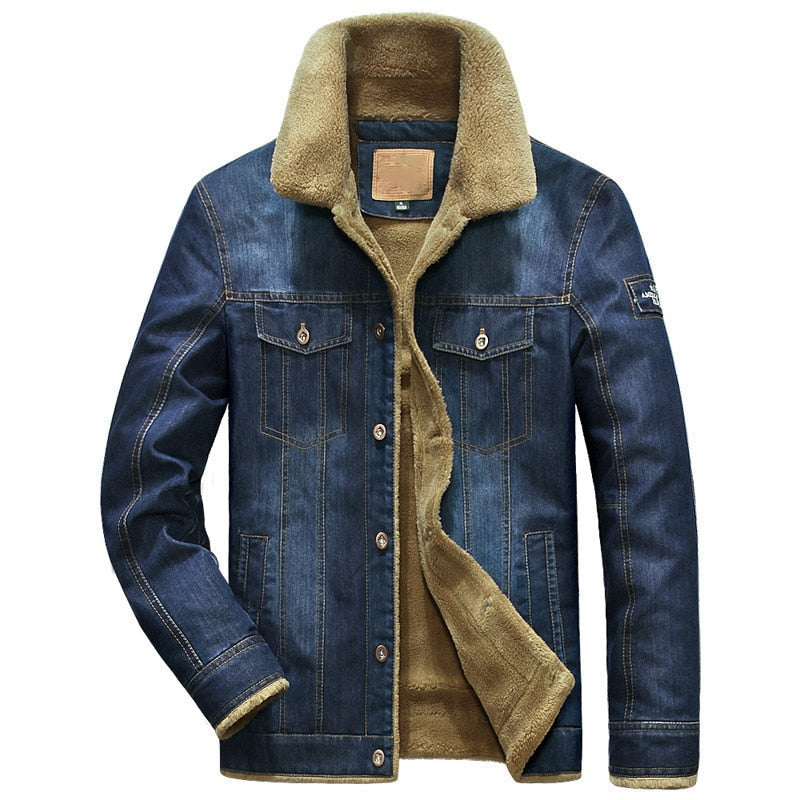 Funki Findz | Jackets | Men's Fleece Denim Trucker Jackets