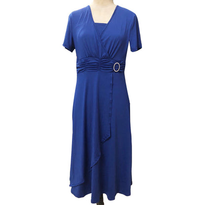 Funki Findz | Dresses | Women's High Waist Wrap Evening Dress
