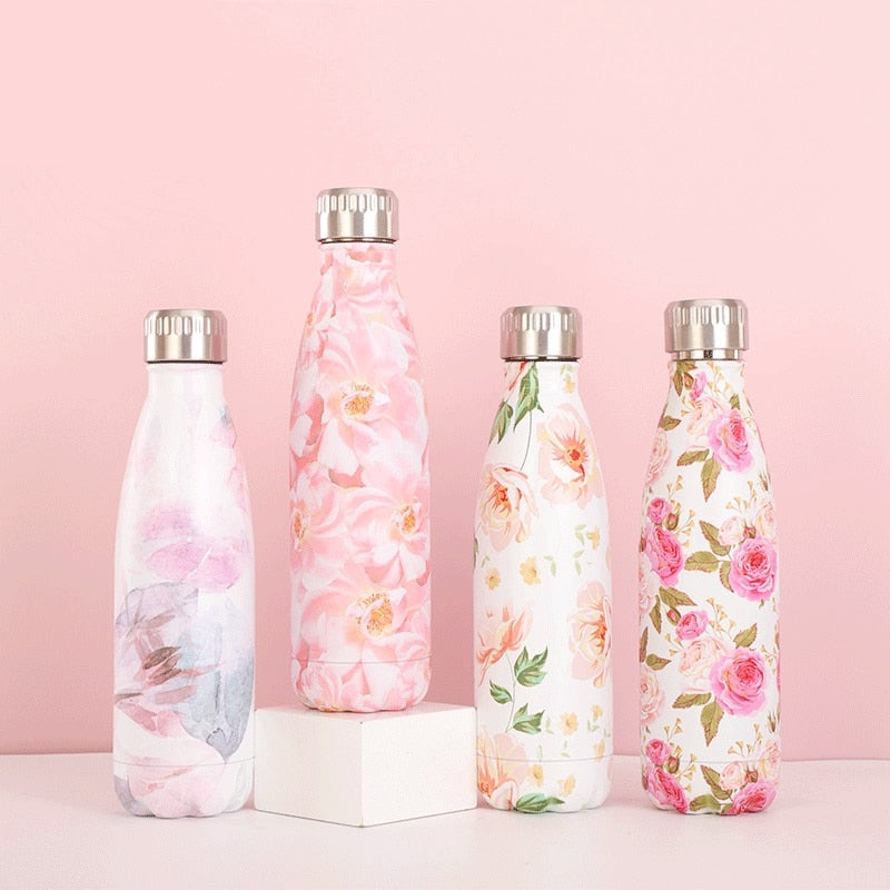 Funki Findz | Water Bottles | Floral Thermal Water Bottles 17oz