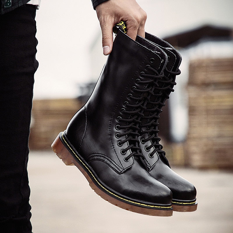 Funki Findz | Boots | Men's Gothic Punk High-Top Combat Boots