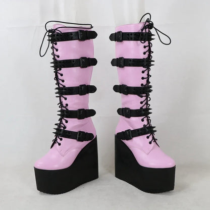 Funki Findz | Boots | Women's Super High Custom Platform Boot