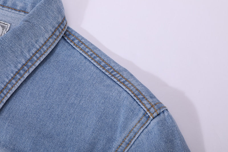 Funki Findz | Jackets | Men's Classic Denim Slim Fit Jacket 5XL