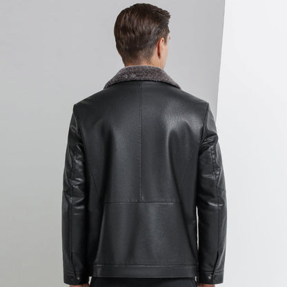 Funki Findz | Jackets | Men's Leather Luxury Sheepskin Jacket
