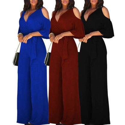 Funki Findz | Pants | Women's Elegant Wide Leg Flared Pant Suit