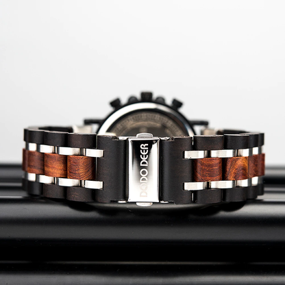 Funki Findz | Watches | Men's Wooden Quartz Wrist Stop Watch