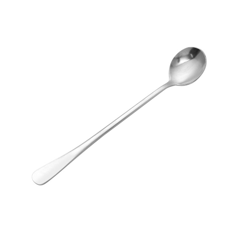 Funki Findz | Spoons | Stainless Steel Long Coffee Spoons 6Pcs