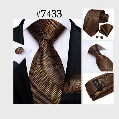 Funki Findz | Neckties | Men's 3Pcs Paisley Wedding Tie Sets