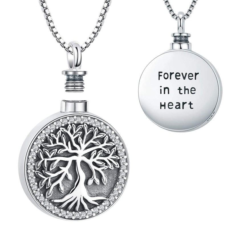 Funki Findz | Cremation Urn Necklaces | Heart Paw Pendant