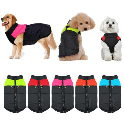 Funki Findz | Dog Jackets | Warm Padded Waterproof Dog Vests