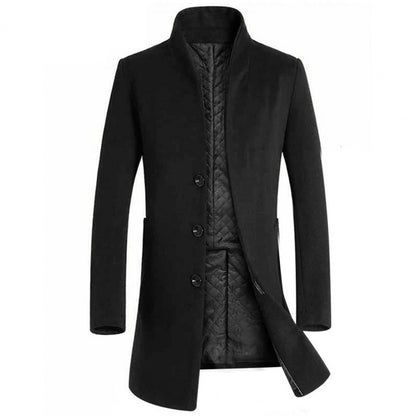 Funki Findz | Jackets | Men's Winter Wool Blend Slim Fit Jacket