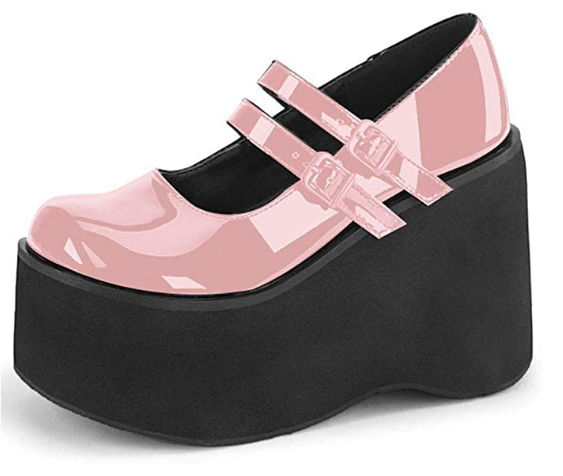 Funki Findz | Shoes | Women's Platform Wedge High Mary Janes