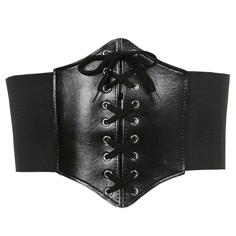 Funki Findz | Belts | Women's Goth Under Bust Cincher Belt
