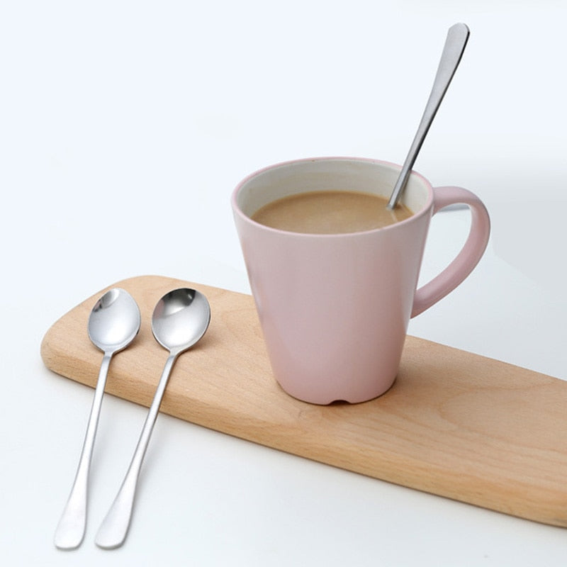 Funki Findz | Spoons | Stainless Steel Long Coffee Spoons 6Pcs
