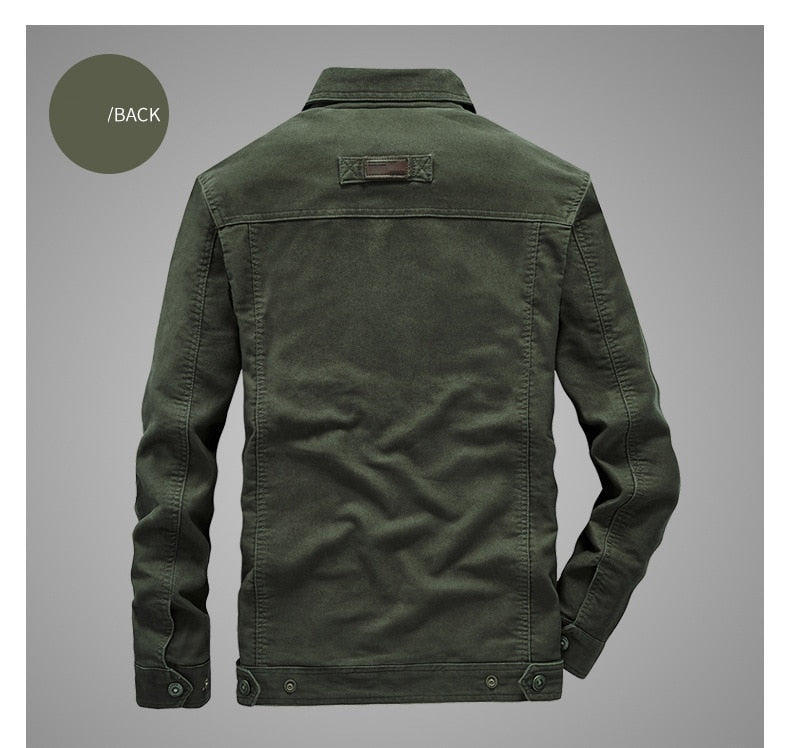 Funki Findz | Jackets | Men's Military Warm Zip Up Cotton Jacket