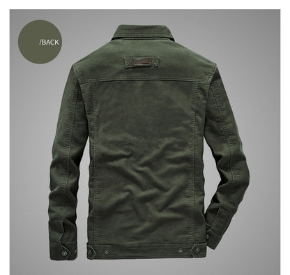 Funki Findz | Jackets | Men's Military Warm Zip Up Cotton Jacket