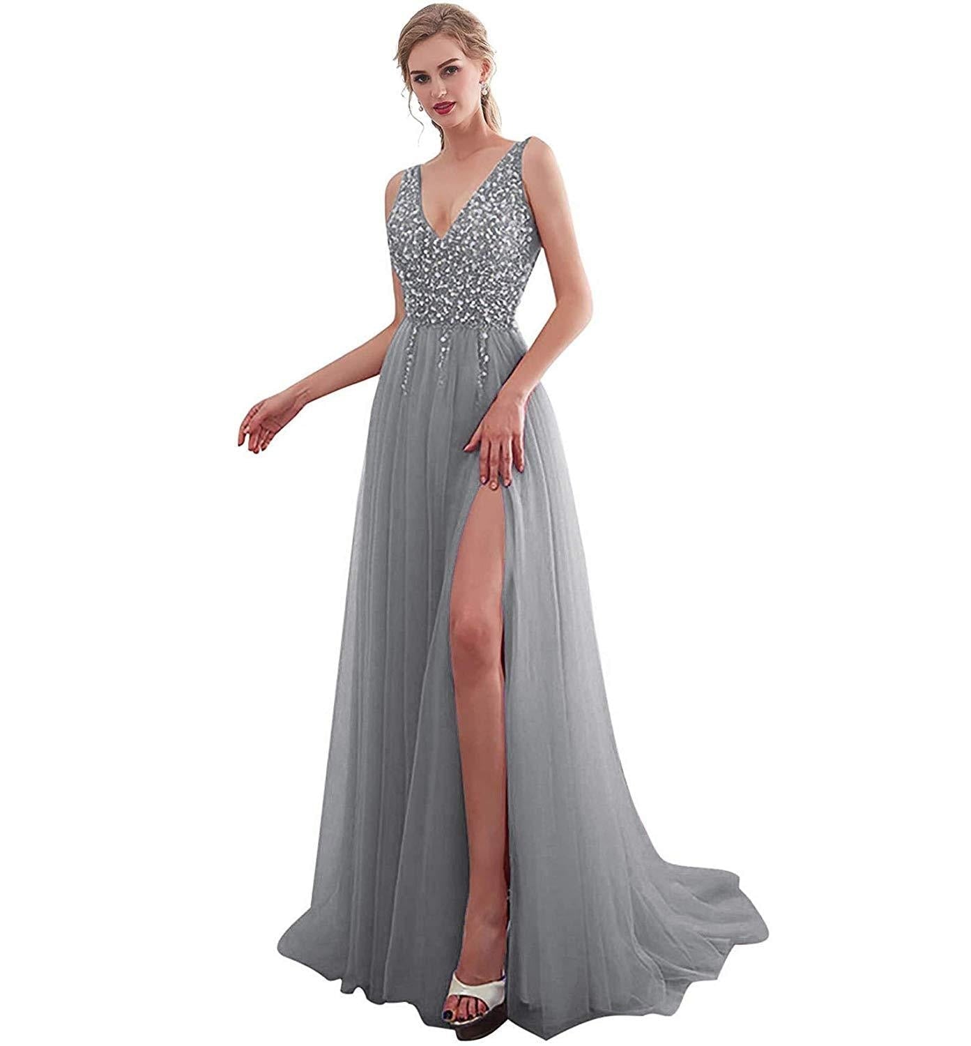 Funki Findz | Dresses | Women's Beaded  Evening Dress | Tulle
