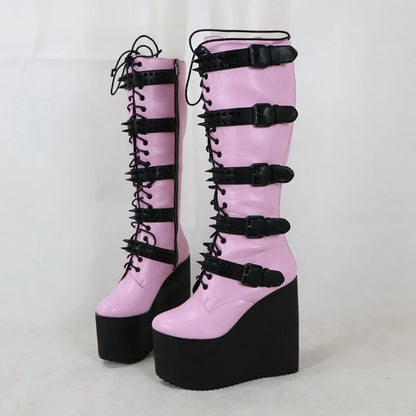 Funki Findz | Boots | Women's Super High Custom Platform Boot