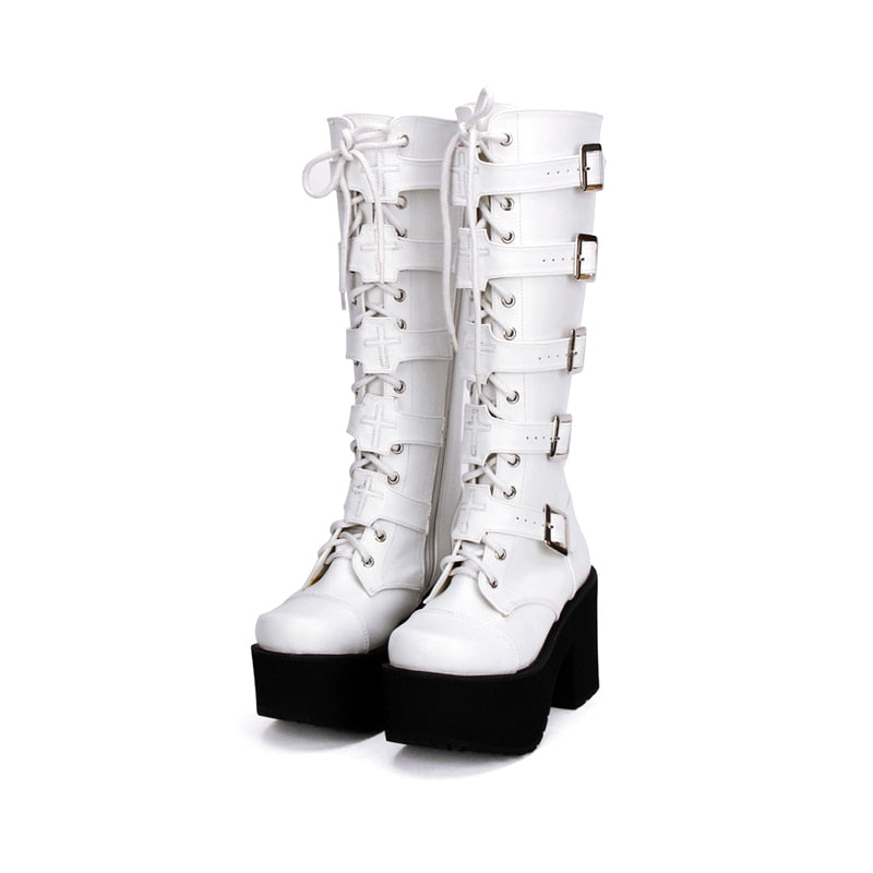 Funki Findz | Boots | Women's Japanese Harajuku Platform Boots