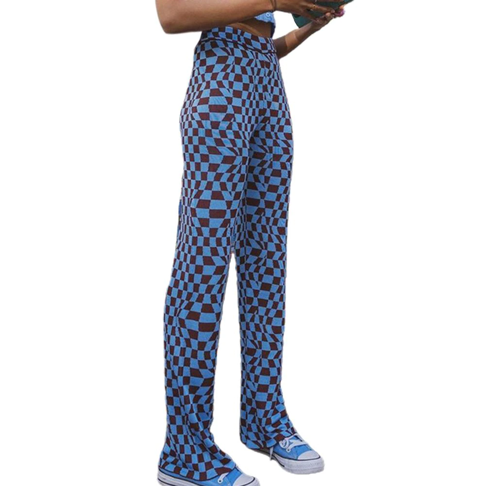 Funki Findz | Pants | Women's Ripple Print Flared Bell Bottoms