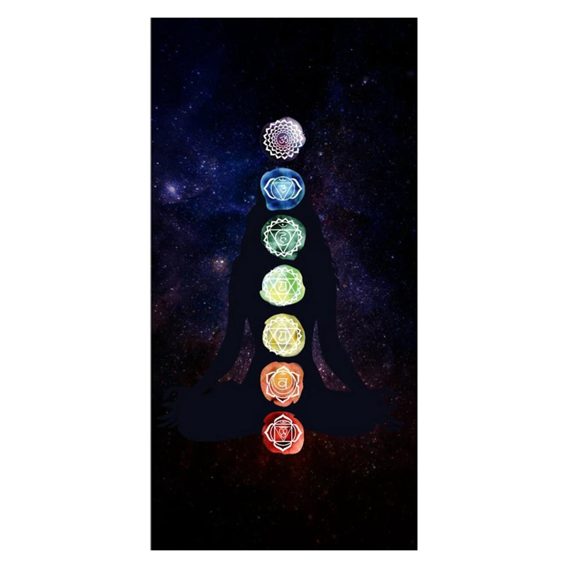 Funki Findz | Wall Hangings | Rainbow Chakra Yoga Mat