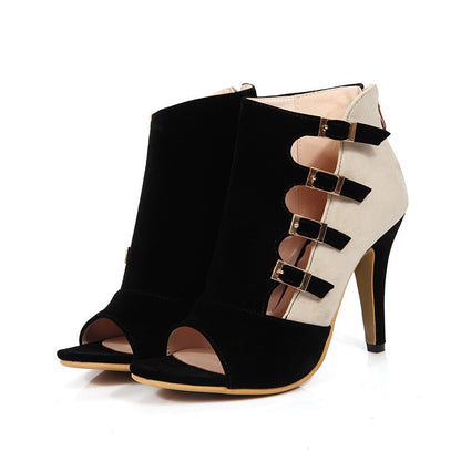 Funki Findz | Shoes | Women's Suede Wrap Buckle Strap Shoes