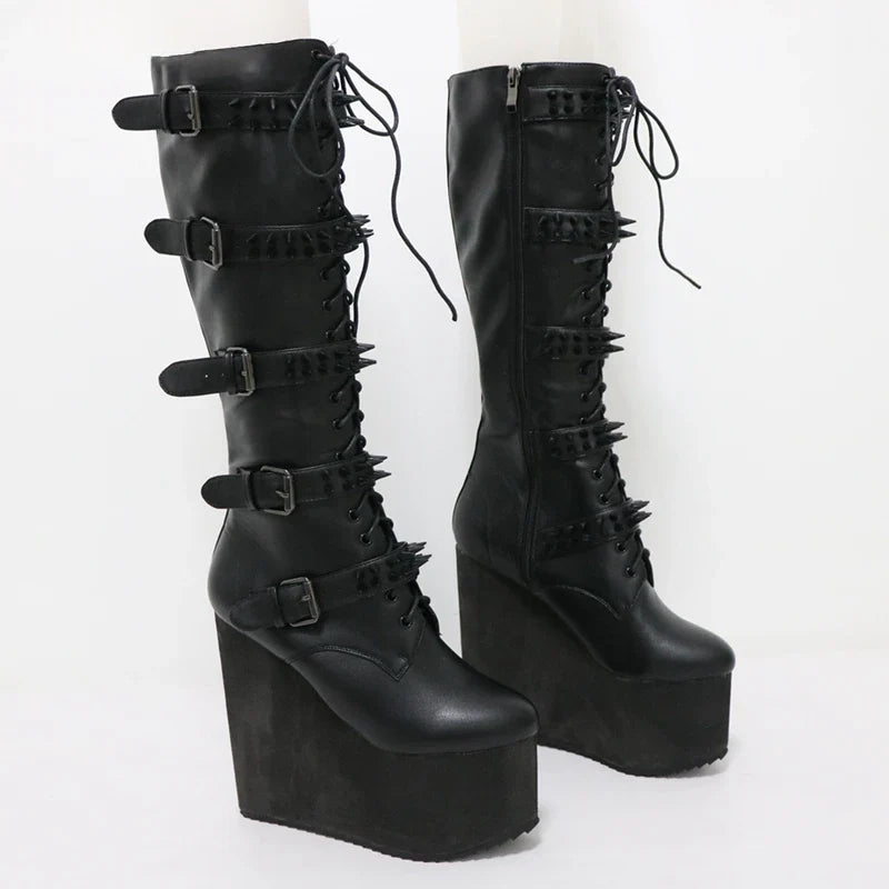 Funki Findz | Boots | Women's Super High Custom Platform Boot