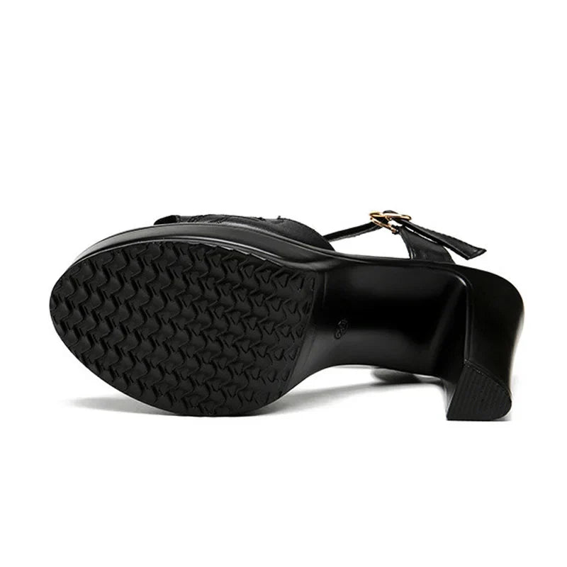 Funki Findz | Shoes | Women's Block Heel Platform Sandals