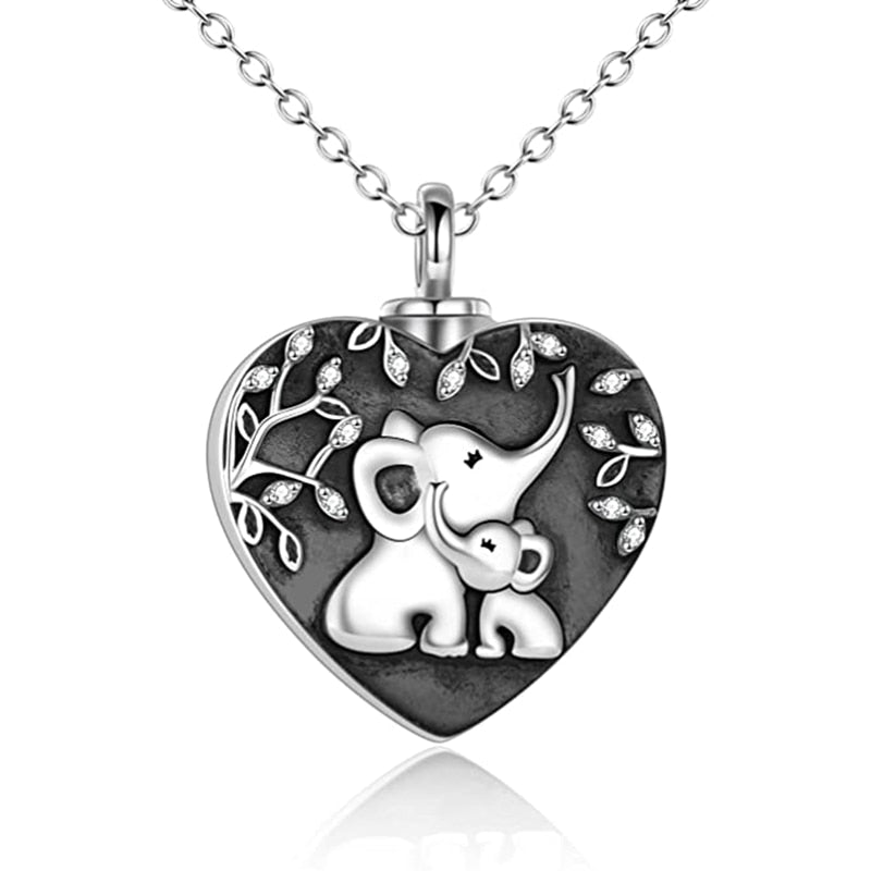 Funki Findz | Cremation Urn Necklaces | Heart Paw Pendant