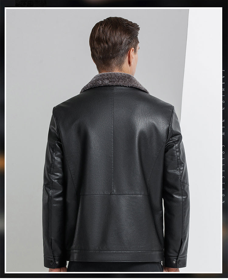 Funki Findz | Jackets | Men's Leather Luxury Sheepskin Jacket