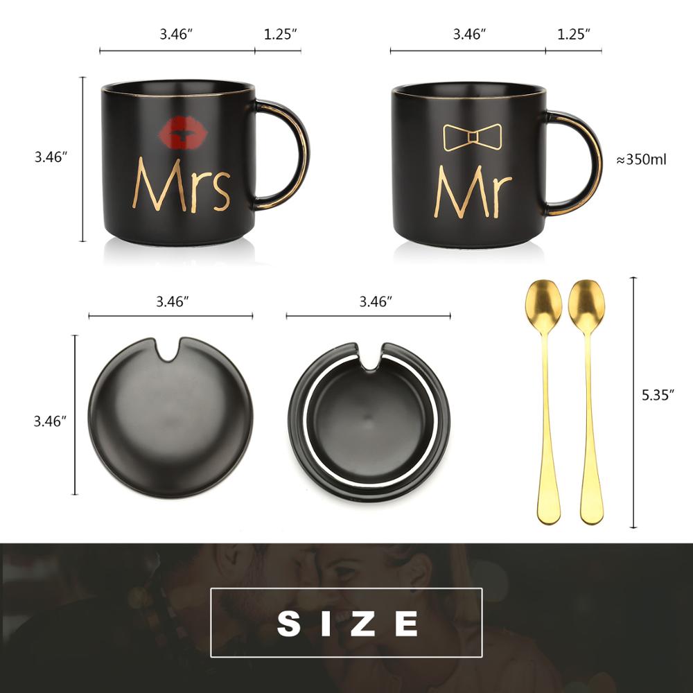 Funki Findz | Mugs | Mr and Mrs Coffee Mugs Bridal Gift-Set