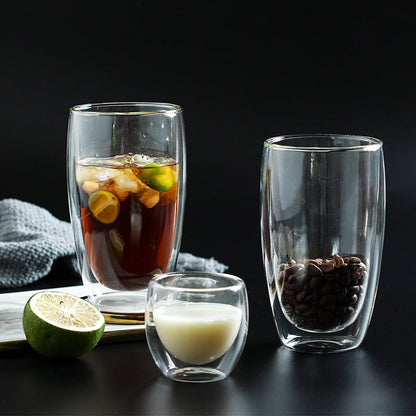 Funki Findz | Cups | Glass Double Wall Expresso Coffee Cup Set