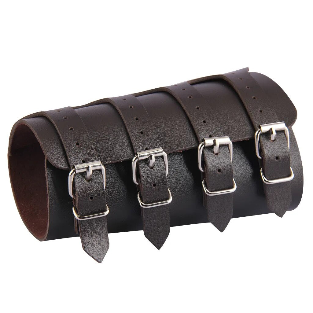 Funki Findz | Bracelets | Unisex Leather Gauntlet Bracelets