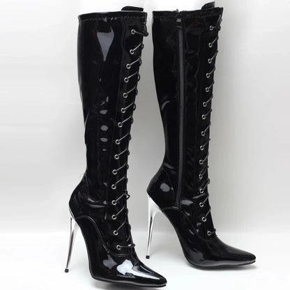 Funki Findz | Boots | Women's Super High Heel Stilettos Boots