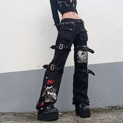 Funki Findz | Pants | Women's Gothic Harajuku Streetwear Pants