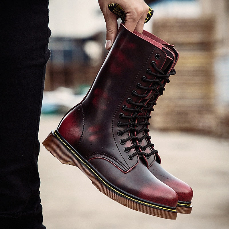 Funki Findz | Boots | Men's Gothic Punk High-Top Combat Boots