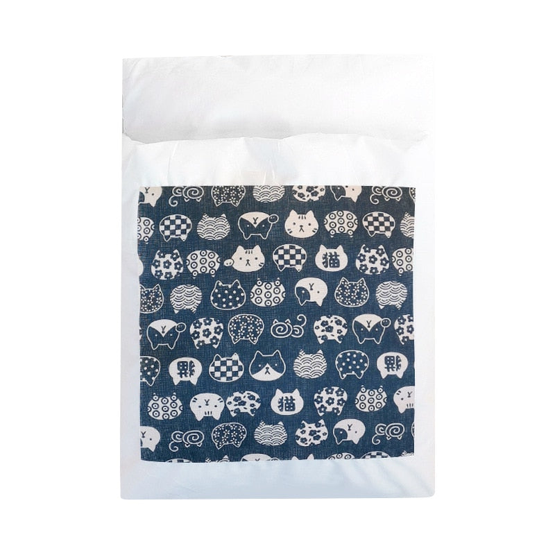 Funki Findz | Pet Beds | Cat Sleeping Bag | Japanese Patterned