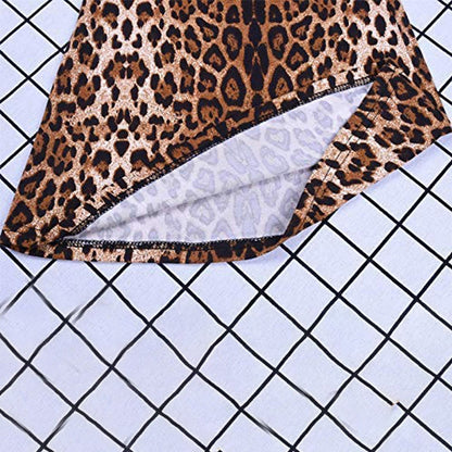 Funki Findz | Pants | Women's Leopard Print Stretch Flared Pants