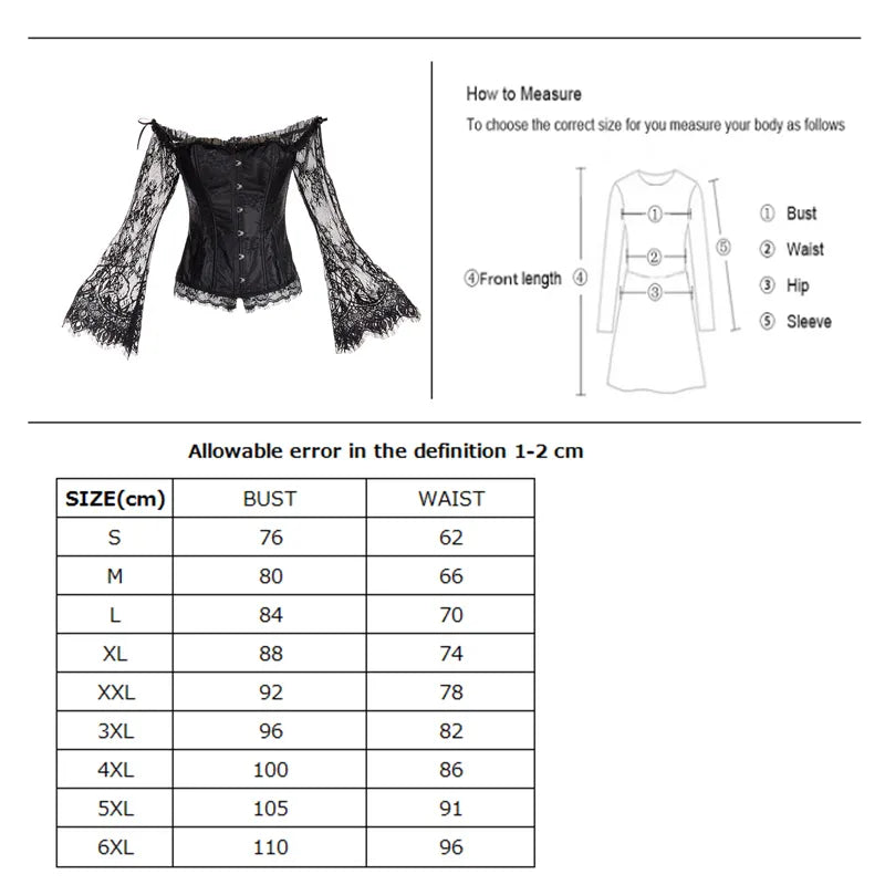 Funki Findz | Dresses | Women's Gothic Punk Corset Skirt Sets