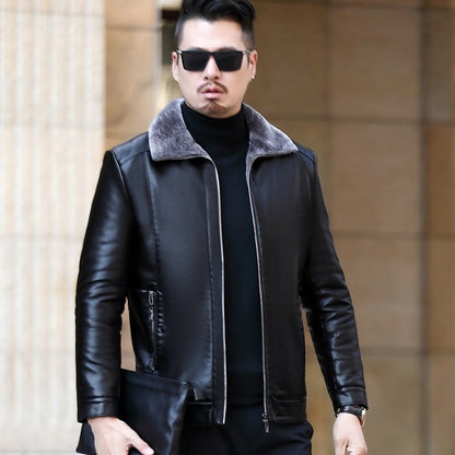 Funki Findz | Jackets | Men's Leather Luxury Sheepskin Jacket