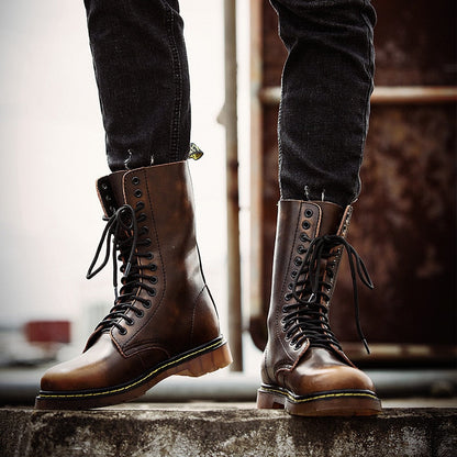 Funki Findz | Boots | Men's Gothic Punk High-Top Combat Boots