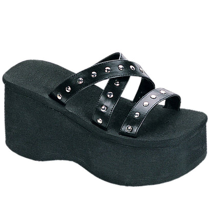 Funki Findz | Shoes | Women's Gothic Platform Wedge Sandals