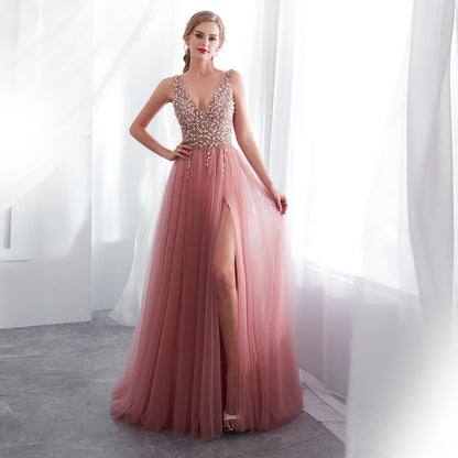 Funki Findz | Dresses | Women's Beaded  Evening Dress | Tulle